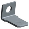 TE Connectivity FASTON .250 Black Uninsulated Male Spade Connector, Crimp, 6.35 x 0.81 mm Tab Size 42117-2