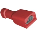 TE Connectivity Ultra-Fast Plus .110 Red Insulated Female Spade Connector Crimp, 2.79 x 0.51 mm Tab Size 2-520932-2