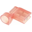 TE Connectivity Ultra-Fast .250 Red Insulated Female Spade Connector, Crimp, 6.35 x 0.81 mm Tab Size 22 AWG to 18 2-520856-2