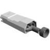TE Connectivity Ultra-Pod Natural Insulated Female Spade Connector Crimp 6.35 x 0.81 mm Tab Size 14 AWG to 10 AWG 520974-2