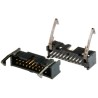 TE Connectivity AMP-LATCH Series Straight Through Hole PCB Header, 20 Contacts, 2.54 mm Pitch, 2 Row, Shrouded 1761606-7