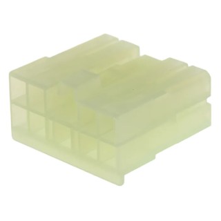 TE Connectivity Multi-Interlock Male Connector Housing 6 mm Pitch 9 Way 2 Row Straight 171892-1
