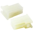 TE Connectivity Bulkhead Connector Male Connector Housing 5.8 mm Pitch 4 Way 2 Row Straight 171201-1