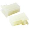 TE Connectivity Bulkhead Connector Male Connector Housing 5.8 mm Pitch 4 Way 2 Row Straight 171201-1