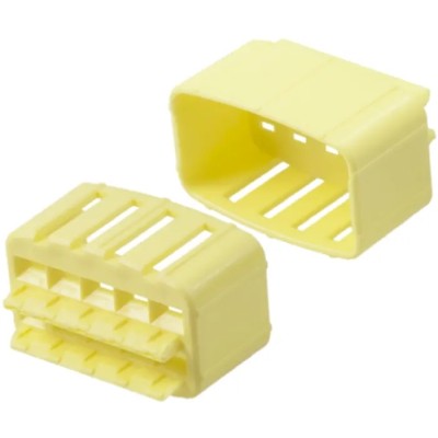 TE Connectivity Econoseal J Mark II Polybutylene Terephthalate Male 10 Way TPA Lock Automotive Connector Accessory 174658-7