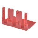 TE Connectivity MCP Glass Filled Polyamide Male 58 Way Secondary Lock for Automotive Connectors 1452408-1