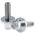 Glenair Tin Coated Stainless Steel Earth Bonding, 28 mm Rivet Length x 4 mm Maximum Thickness 80926-01