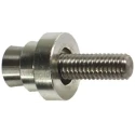 Glenair Nickel Stainless Steel Earth Bonding, 24 mm Rivet Length, Aluminium Body, Stainless Steel Mandrel, Nickel 80959-01