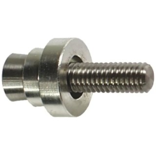 Glenair Nickel Stainless Steel Earth Bonding, 24 mm Rivet Length, Aluminium Body, Stainless Steel Mandrel, Nickel 80959-01