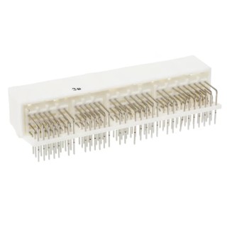 TE Connectivity MULTILOCK 040 III Series Right Angle Through Hole PCB Socket 94-Contact 2-Row 3.5 mm Pitch 12V 1123794-4