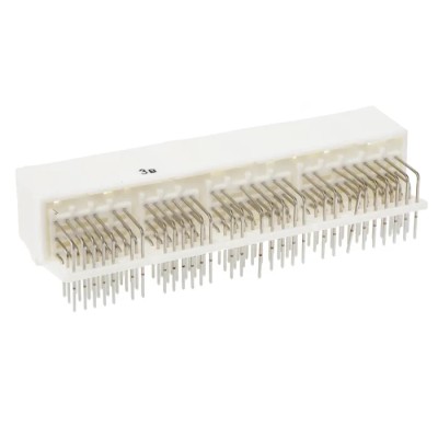 TE Connectivity MULTILOCK 040 III Series Right Angle Through Hole PCB Socket 94-Contact 2-Row 3.5 mm Pitch 12V 1123794-4