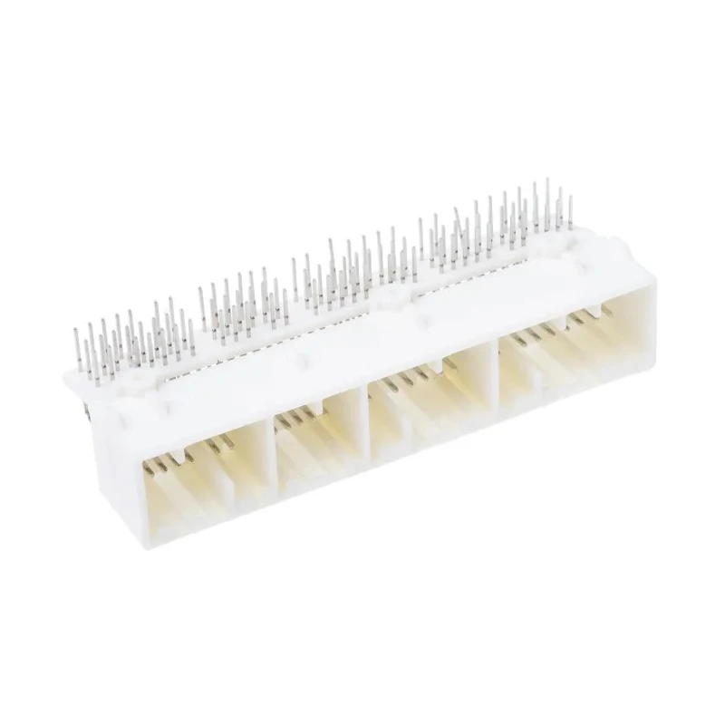 TE Connectivity MULTILOCK 040 III Series Right Angle Through Hole PCB Socket 94-Contact 2-Row 3.5 mm Pitch 12V 1123794-4