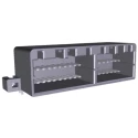 TE Connectivity MULTILOCK 040 II Series Right Angle Through Hole 36-Contact 2 Row 2.5 mm Pitch PCB Socket 179059-6
