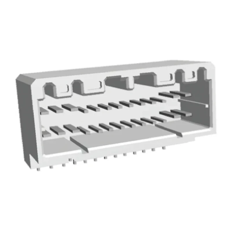 TE Connectivity MULTILOCK 040/070 Female Connector Housing 3.5 mm Pitch 26 Way 2 Row Right Angle 178811-1