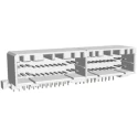TE Connectivity MULTILOCK 040/070 Female Connector Housing, 3.5 mm Pitch, 48 Way, 2 Row Right Angle 174917-1