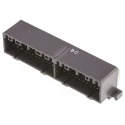 TE Connectivity MULTILOCK 040/070 Female Connector Housing 48 Contacts 2 Row Right Angle 3.5 mm Pitch 174917-6