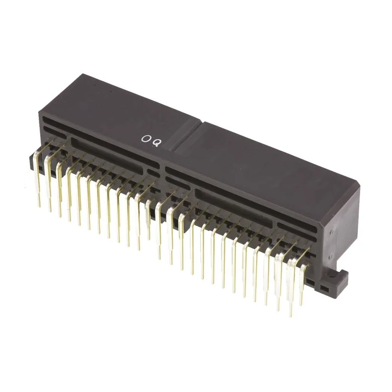 TE Connectivity MULTILOCK 040/070 Female Connector Housing 48 Contacts 2 Row Right Angle 3.5 mm Pitch 174917-6