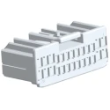 TE Connectivity Multilock Hybrid Automotive Connector Male White Cable 26 Way Crimp Termination 917992-1