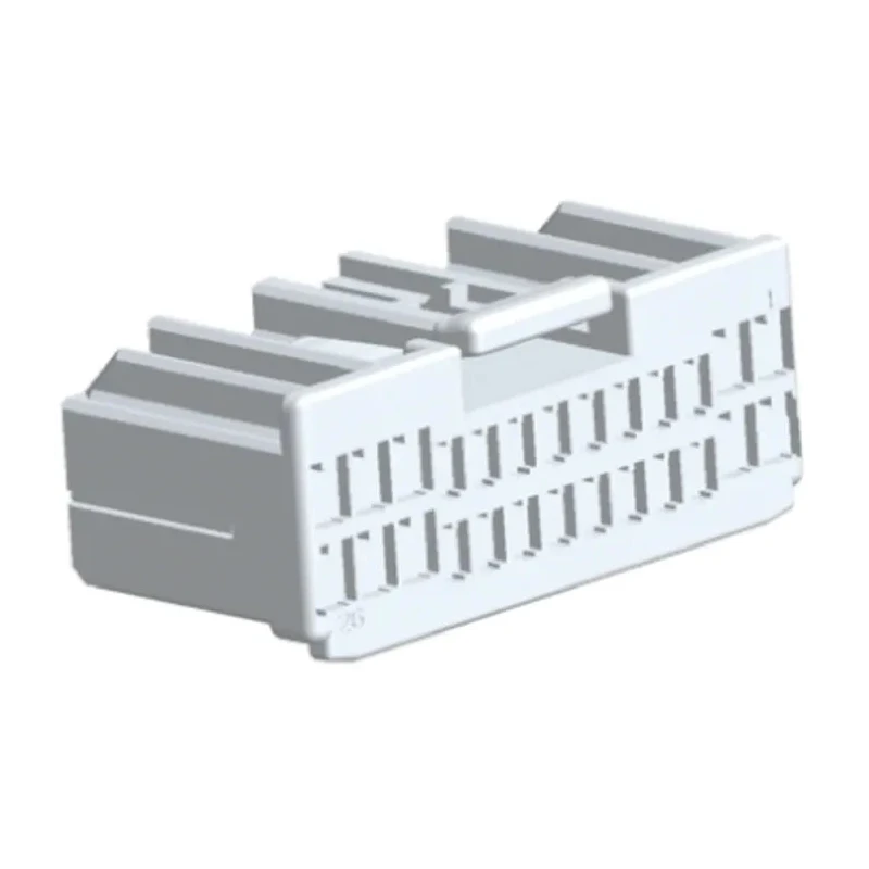 TE Connectivity Multilock Hybrid Automotive Connector Male White Cable 26 Way Crimp Termination 917992-1
