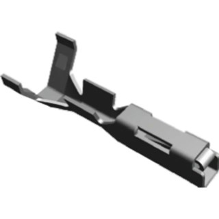 TE Connectivity MULTILOCK 040 Series Female Crimp Terminal, 14A Current, Tin Plating, Copper Alloy, Crimp 175061-1