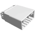 TE Connectivity MULTILOCK 070 Female Connector Housing 6 Way 1 Row Straight 3.5mm Pitch 1-174930-1