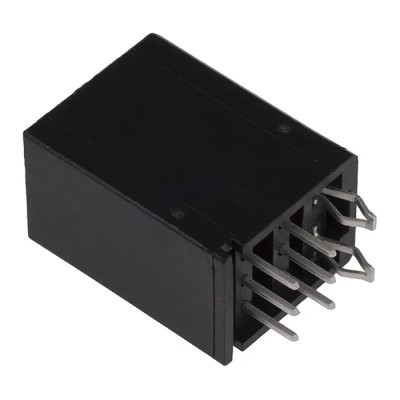 TE Connectivity Dynamic 2000 Series Straight Through Hole PCB Header, 6 Contacts, 2.5 mm Pitch, 2 Row, Shrouded 1318124-1