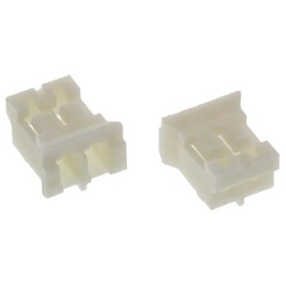 TE Connectivity HPI Female Connector Housing 2 mm Pitch 2 Way 1 Row Straight 440129-2