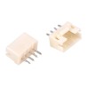 TE Connectivity HPI Series Straight Through Hole PCB Header, 4 Contacts, 2 mm Pitch, 1 Row, Shrouded 1735446-4
