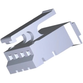 TE Connectivity HPI Female Connector Housing 2 mm Pitch 4 Way 1 Row Straight 1735447-4