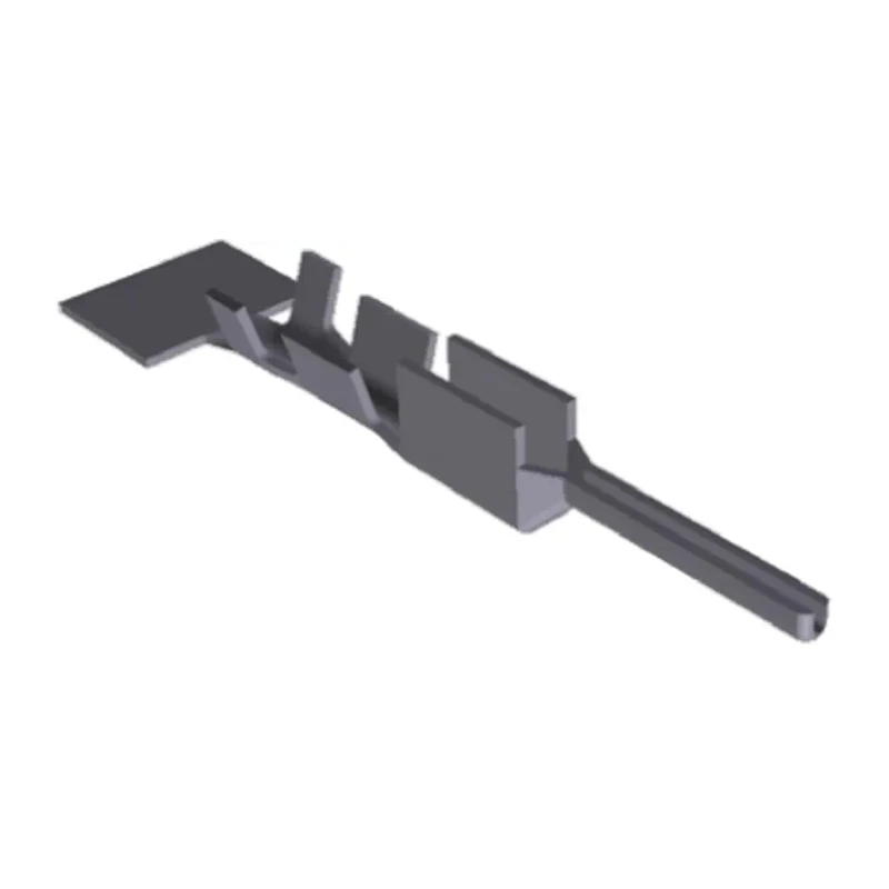 TE Connectivity Micro MATE-N-LOK Series Male Crimp Terminal 5A Current Gold Plated Brass Contact 1-794608-2