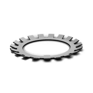 RS PRO Bearing Tab Washer Steel 57 mm Outside Diameter M65 Thread Size 196-4192