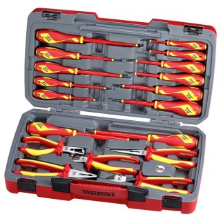 Teng Tools 18 Piece Automotive Tool Kit with Case TV18N