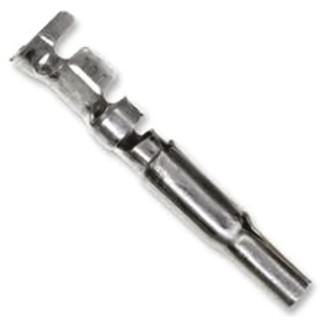 TE Connectivity Universal MATE-N-LOK Series Female Crimp Terminal, 19A Current, 18-14 AWG, Tin Plating, Phosphor 350874-3