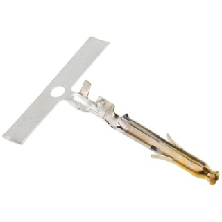 TE Connectivity Mini-Universal MATE-N-LOK Series Female Crimp Terminal 11.2A Gold Plated Brass Contact Crimp 1-770902-0