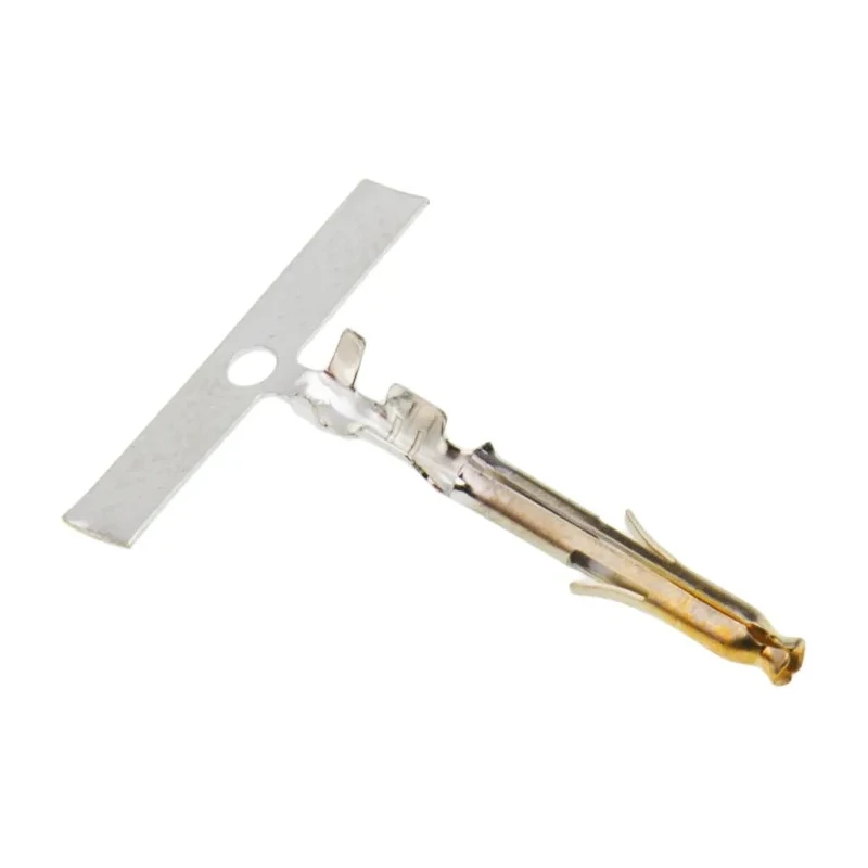 TE Connectivity Mini-Universal MATE-N-LOK Series Female Crimp Terminal 11.2A Gold Plated Brass Contact Crimp 1-770902-0