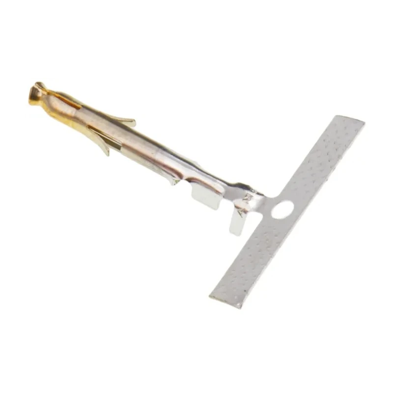 TE Connectivity Mini-Universal MATE-N-LOK Series Female Crimp Terminal 11.2A Gold Plated Brass Contact Crimp 1-770902-0