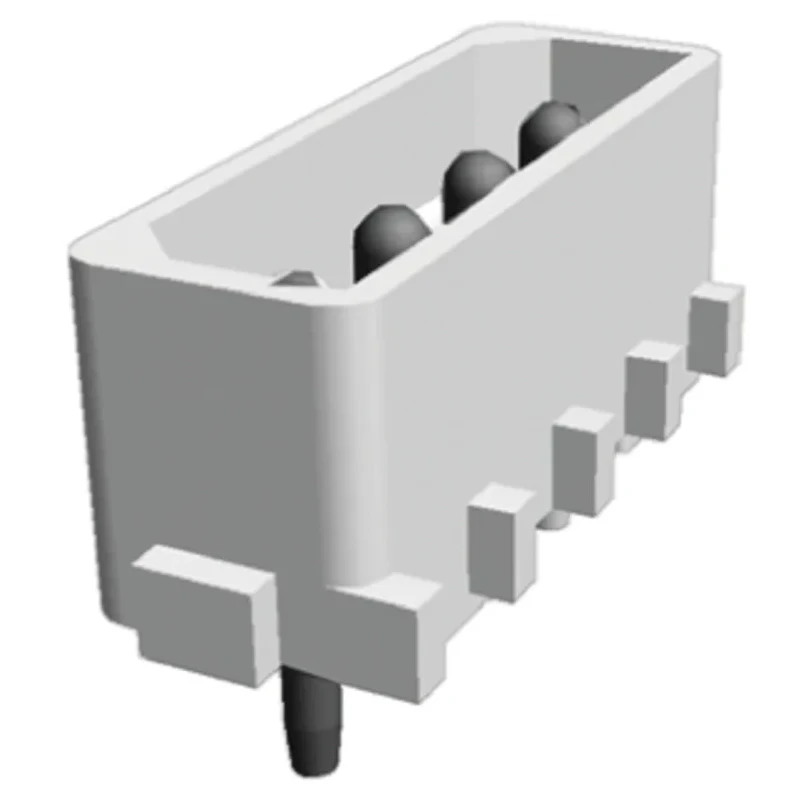 TE Connectivity Commercial MATE-N-LOK Series Straight Through Hole PCB Header, 4 Contact(s), 5.08 mm Pitch, 1 Row 1586515-2