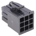 TE Connectivity Mini-Universal MATE-N-LOK Male Connector Housing 4.2 mm Pitch 9 Way 3 Row Straight 1-172169-9