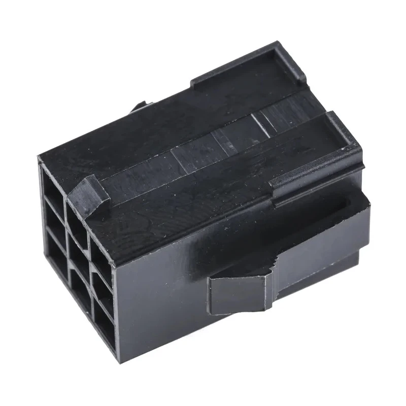TE Connectivity Mini-Universal MATE-N-LOK Female Connector Housing 4.2 mm Pitch 9 Way 3 Row Straight 1-172161-9