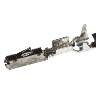 TE Connectivity Micro Quadlock System Series Female Crimp Terminal 15A Current, Tin Plating, 17-20 AWG 1355717-1