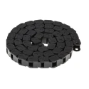 Igus Cable Trunking Black W16.5mm x D15 mm x L1 m, 18 mm Minimum Bend Radius, Flame Retardant Igumid GLW Series 06.10.018.0