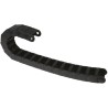Igus 2650 Series Cable Trunking Black, W91mm x D50mm x L1m, Minimum Bend Radius 100mm, Igumid GLW Material W91mm