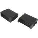 Igus Polymer Metal Cable Trunking Accessory Cable Chain Mounting Bracket Black 185mm Height 78mm Width 1680.150.12