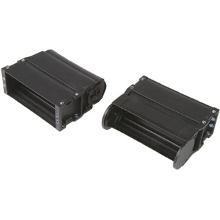 Igus Polymer Metal Cable Trunking Accessory Cable Chain Mounting Bracket Black 185mm Height 78mm Width 1680.150.12