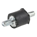 FIBET M3 x 6 mm Anti-Vibration Mount Male to Male Bobbin with 8.8 daN Compression Load 60 IRHD Shore Hardness 0808VV06-60