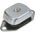 FIBET Rectangular M12 Anti-Vibration Mount Bell Mount with 64 daN Compression, 80 mm Outside Diameter, 38 mm CCFQ804012-60