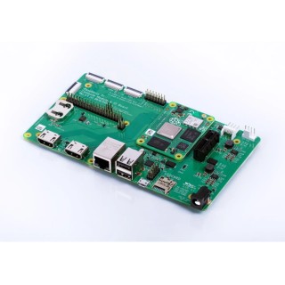 Raspberry Pi Compute Module 4 IO Board with PCIe Gen 2 x1 Socket and HDMI 2.0 Connectors SC0326