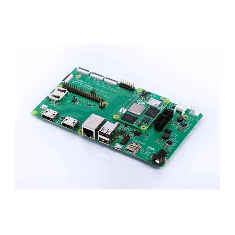 Raspberry Pi Compute Module 4 IO Board with PCIe Gen 2 x1 Socket and HDMI 2.0 Connectors SC0326