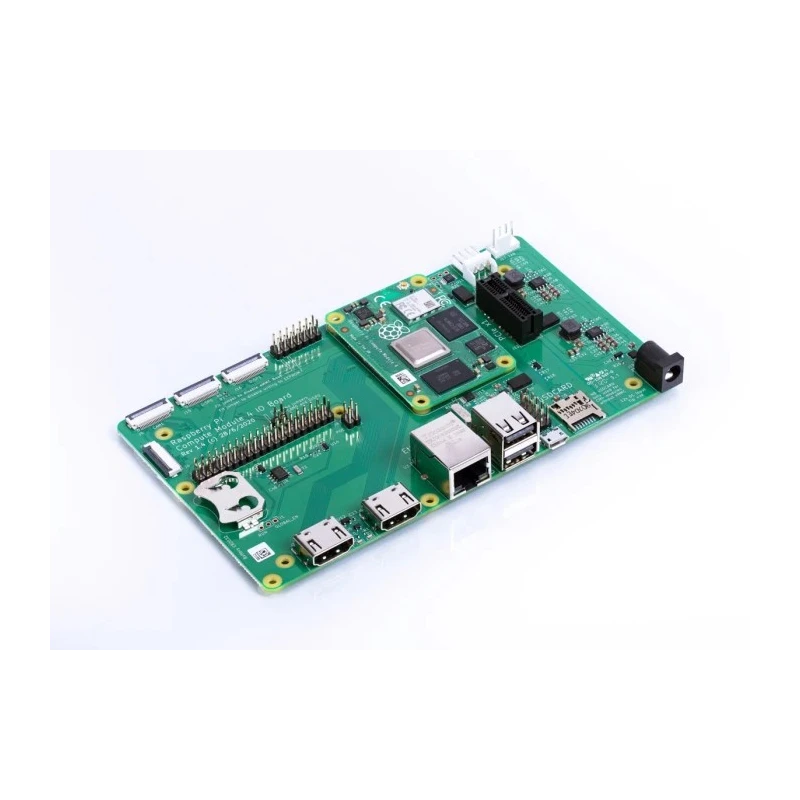 Raspberry Pi Compute Module 4 IO Board with PCIe Gen 2 x1 Socket and HDMI 2.0 Connectors SC0326