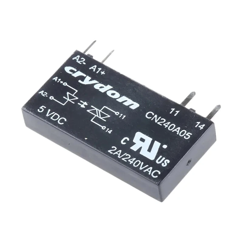 Crydom CN Series Solid State Relay 2 A Load, 280 V ac, PCB Mount, 12 V dc Control CN240A05